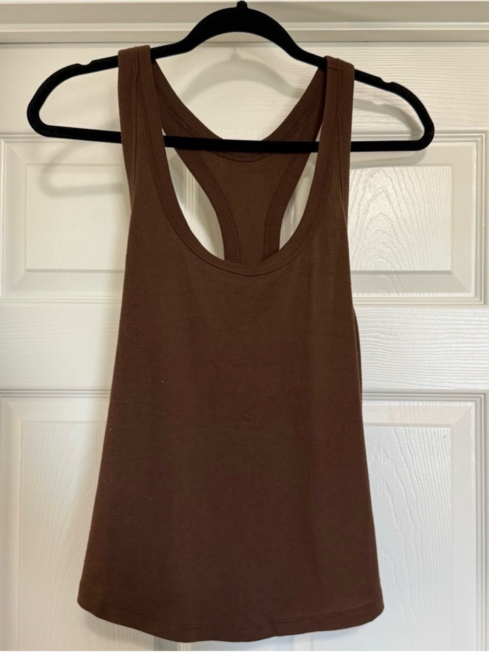 Old Navy Go-Dry Ribbed Tank Top Bundle 2X Pink Brown Racerback - Picture 6 of 10